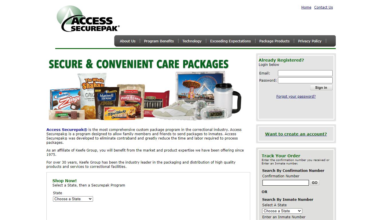 Access Securepak - San Juan County Jail - NM - Welcome